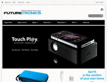 Tablet Screenshot of futuretronics.com.au
